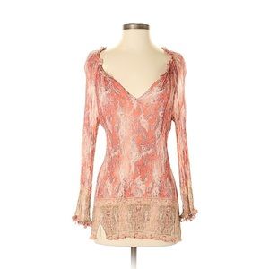 Lucky Brand sheer top.